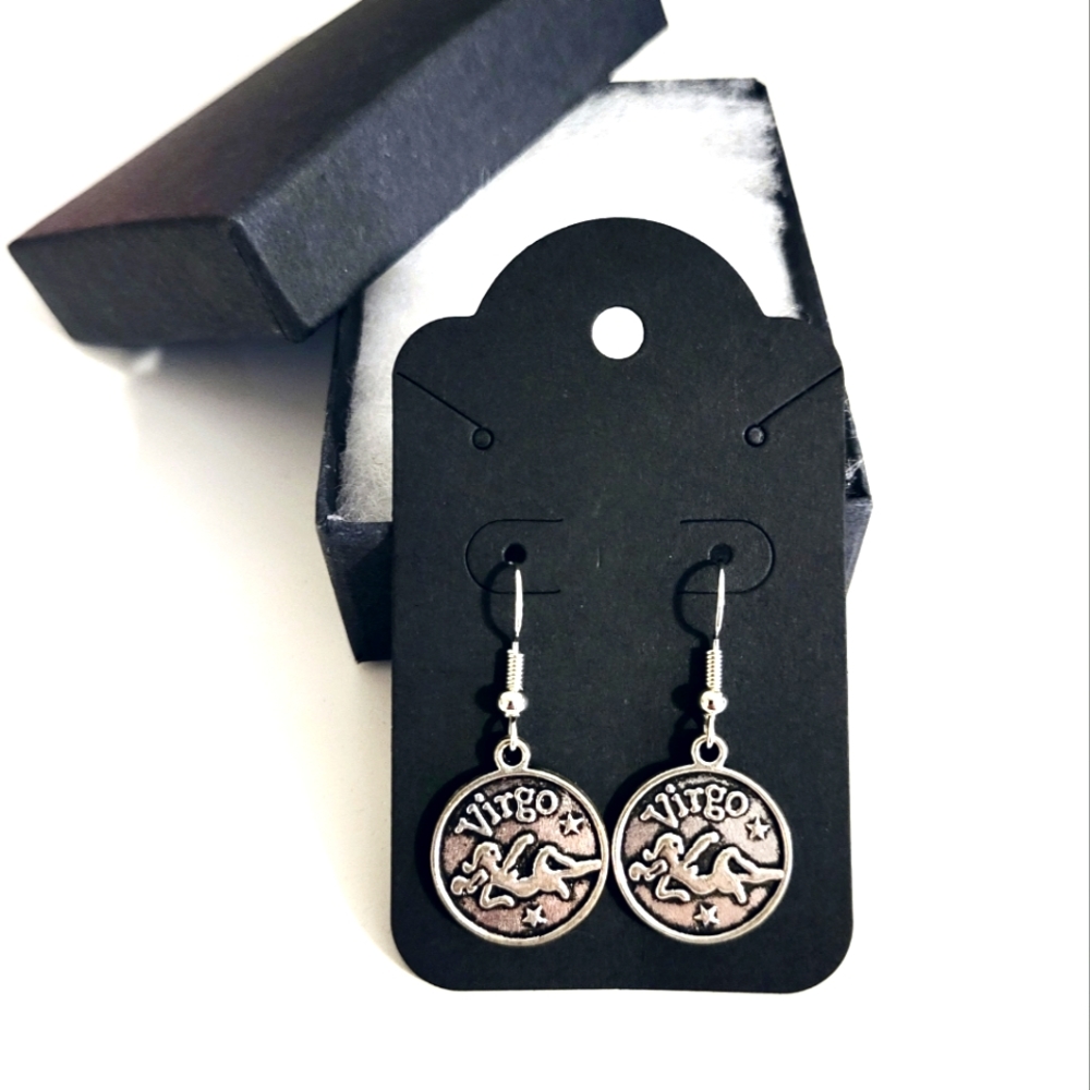 Zodiac Earrings Virgo